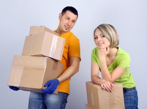Loading office furniture for relocation in Belmont