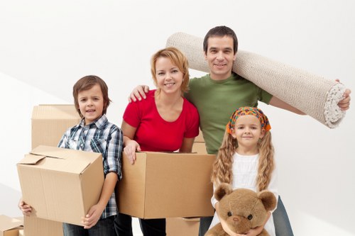 Flat and house removal support in Belmont with careful handling of items