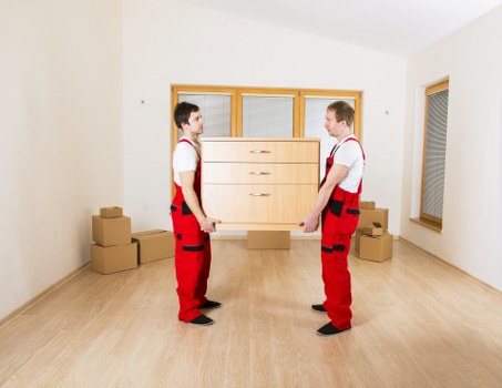 Careful loading and unloading service for Belmont removals